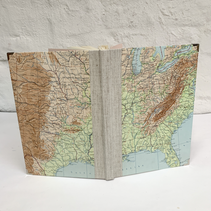 Amerika Reisetagebuch in 19x27,5 cm